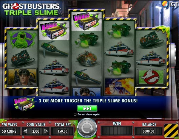 Ghostbusters Triple Slime Screenshot