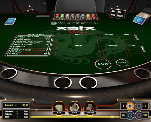 Asia Poker Screenshot