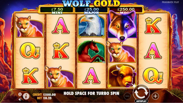 Wolf Gold Screenshot