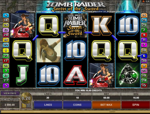 Tomb Raider Secret of the Sword Screenshot