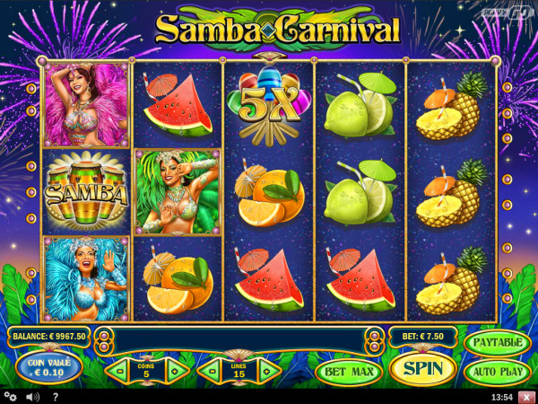 Samba Carnival Screenshot