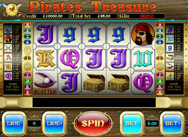 Pirates Treasure Screenshot