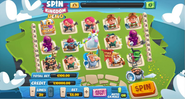 Spin Kingdom Screenshot