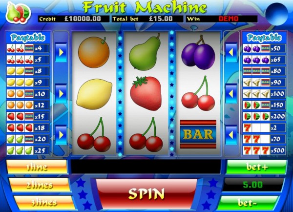 Fruit Machine Screenshot