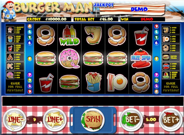 Burger Man Screenshot